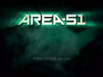 Area 51 screen shot title